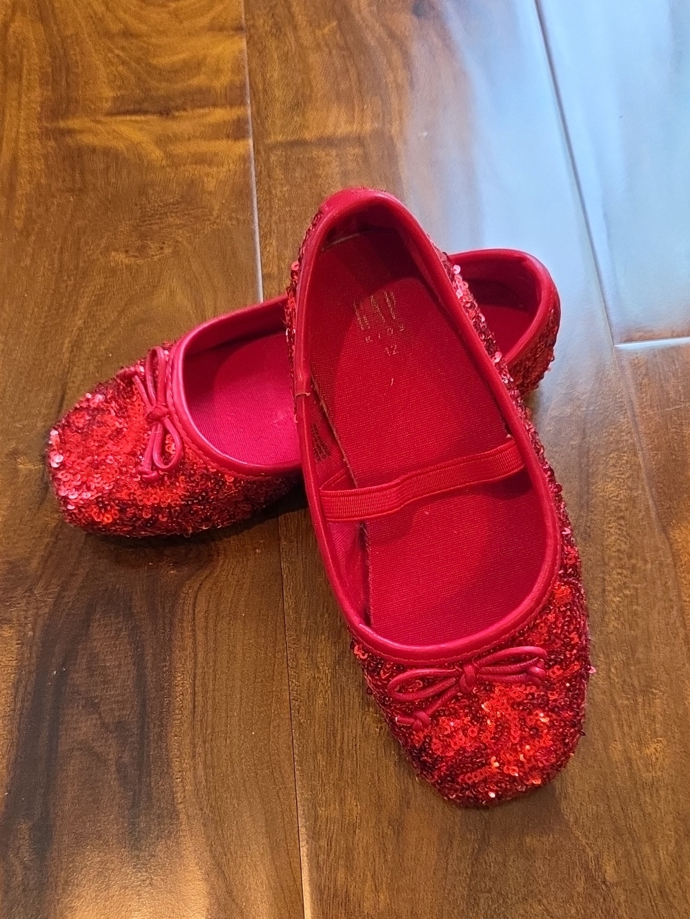 GAP Kids Ruby Red Sequin Flats